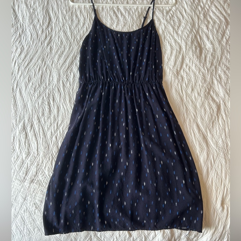Navy blue dress